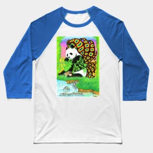 Panda-fly Baseball T-Shirt